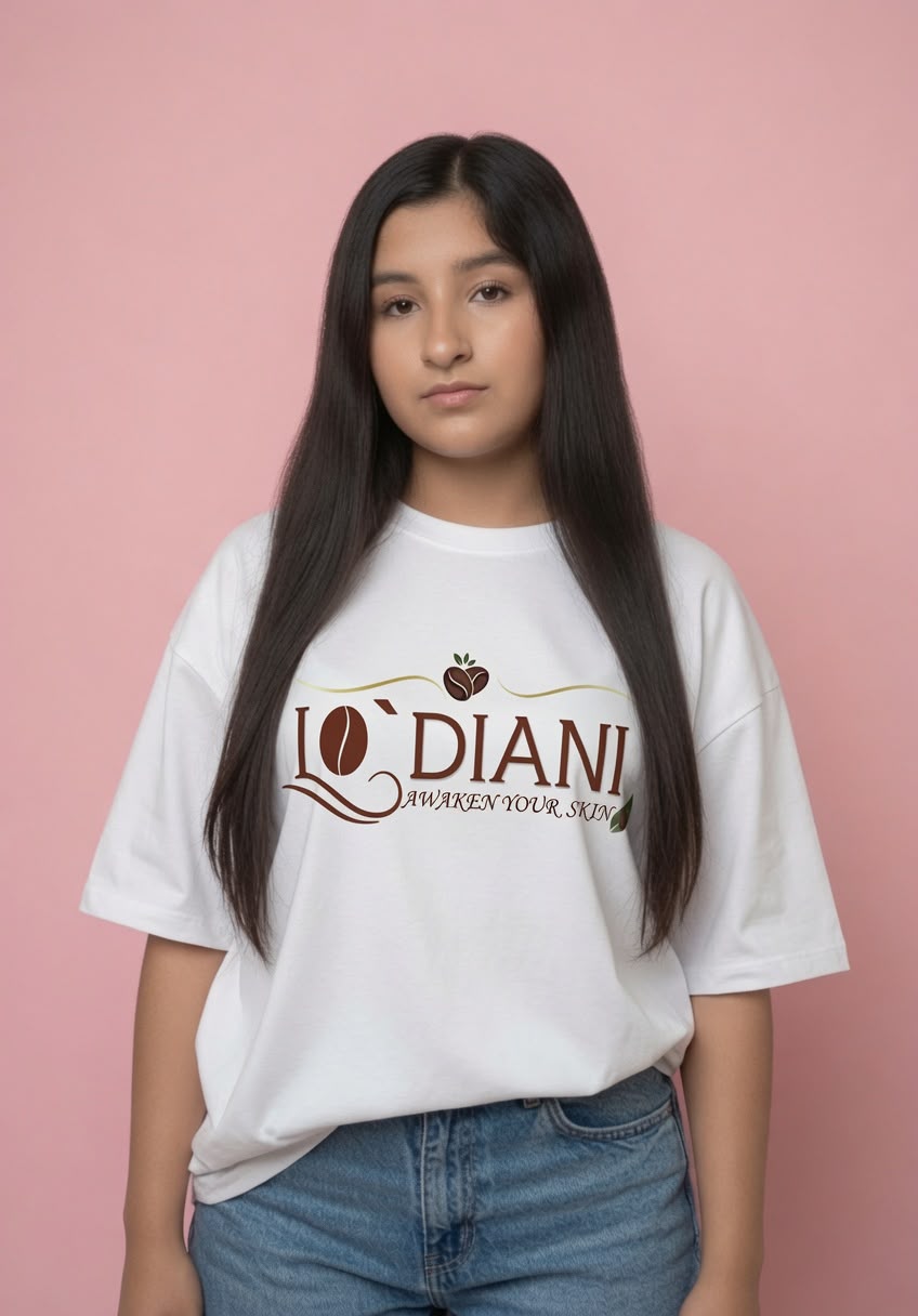Camiseta blanca unisex con estampado por sublimación