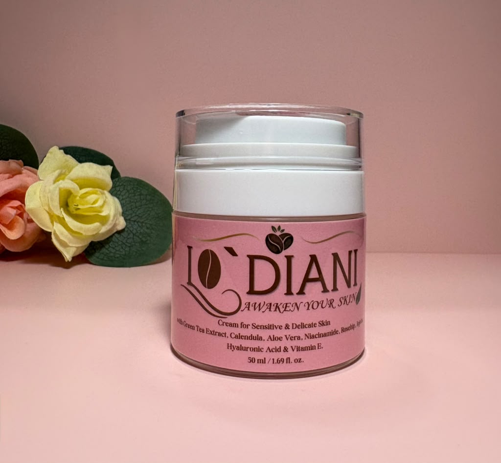 Crema para piel sensible y delicada con extractos de té verde y caléndula. (50ml)