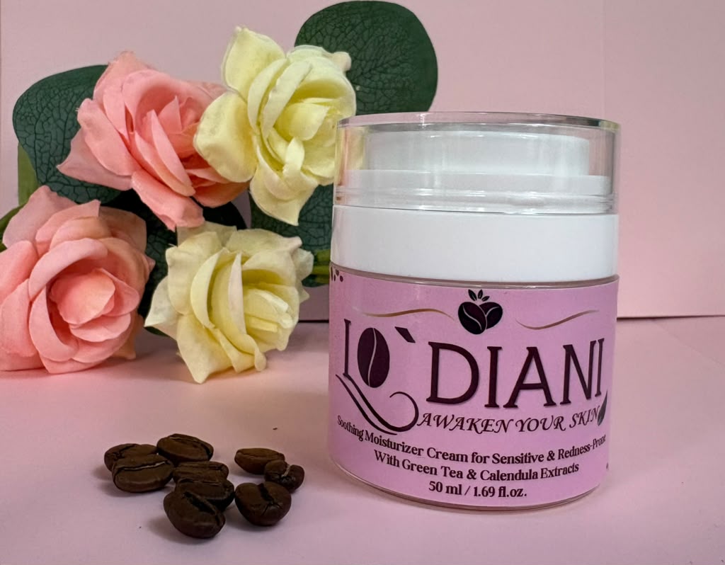 Cream for Sensitive & Delicate Skin with Green Tea and Calendula Extracts