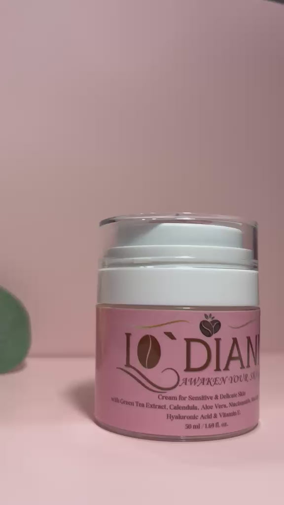 Crema para piel sensible y delicada con extractos de té verde y caléndula. (50ml)