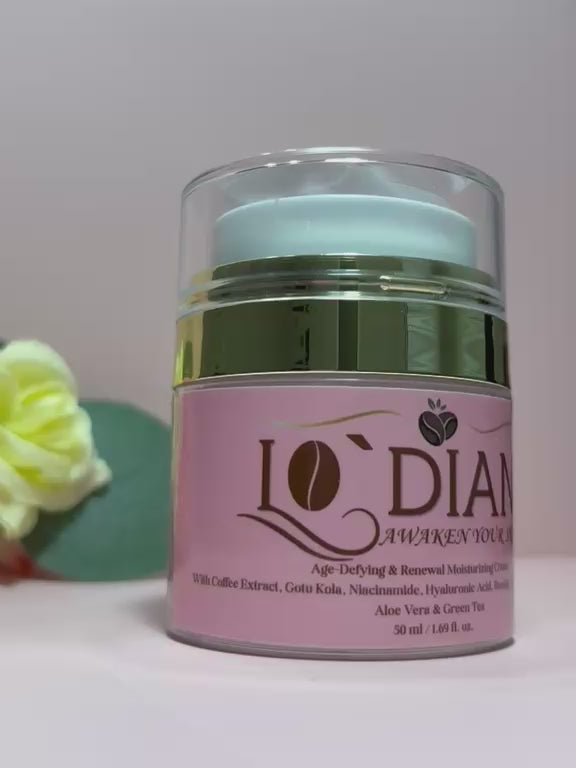 Crema facial regeneradora, nutritiva y antiedad con extracto de café y centella asiática. (50ml)